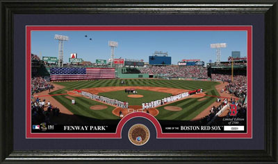 Fenway Park infield dirt photomint