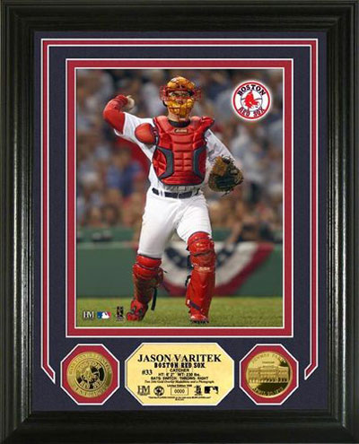 Jason Varitek gold coin photomint