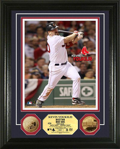 Kevin Youkilis gold coin photomint