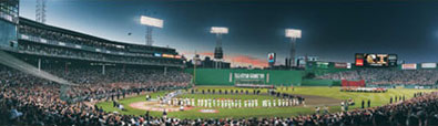 1999 All-Star Game - All Century Players panorama by Rob Arra