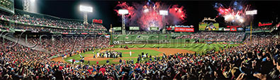 2013 World Series celebration panorama by Rob Arra