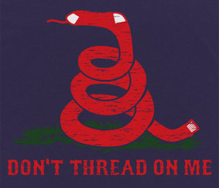 Don't Thread On Me shirt