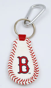 Red Sox baseball key chain