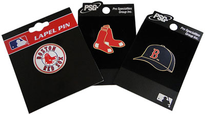 Red Sox lapel pins
