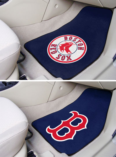 Red Sox car mats