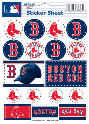Red Sox stickers