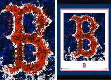 Boston Red Sox logo art