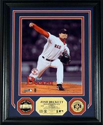 Josh Beckett gold coin photomint