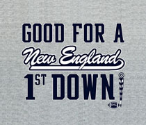 1st Down New England shirt