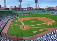 1950 Fenway Park by Andy Jurinko