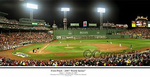 2007 World Series First Pitch at Fenway Park