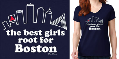 The Best Girls Root For Boston Shirt